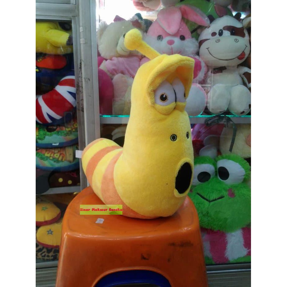 Must Have Boneka Larva Lucu Soft Yelvo Kuning Termurah