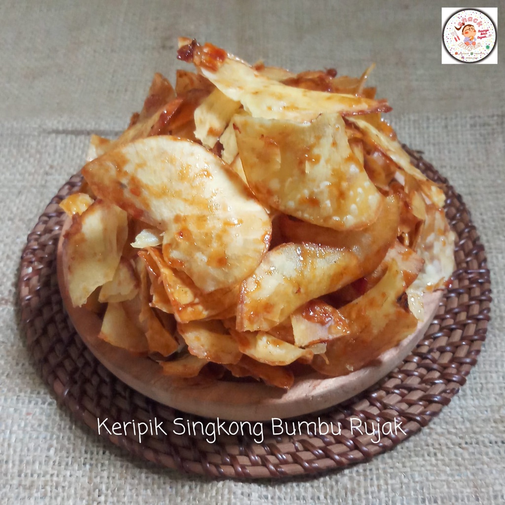 

VIRAL!!! Keripik Singkong Bumbu Rujak