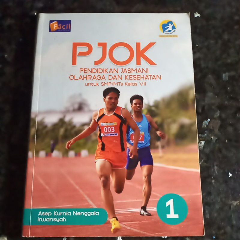 Buku Pjok Kelas Smp 7 VII, Penerbit Facil, Asep Kurnia Nenggala, Irwansyah, Kurikulum 2013.