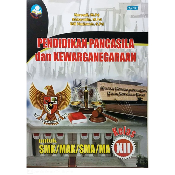 BUKU PELAJARAN SMK PPKn KELAS 12
