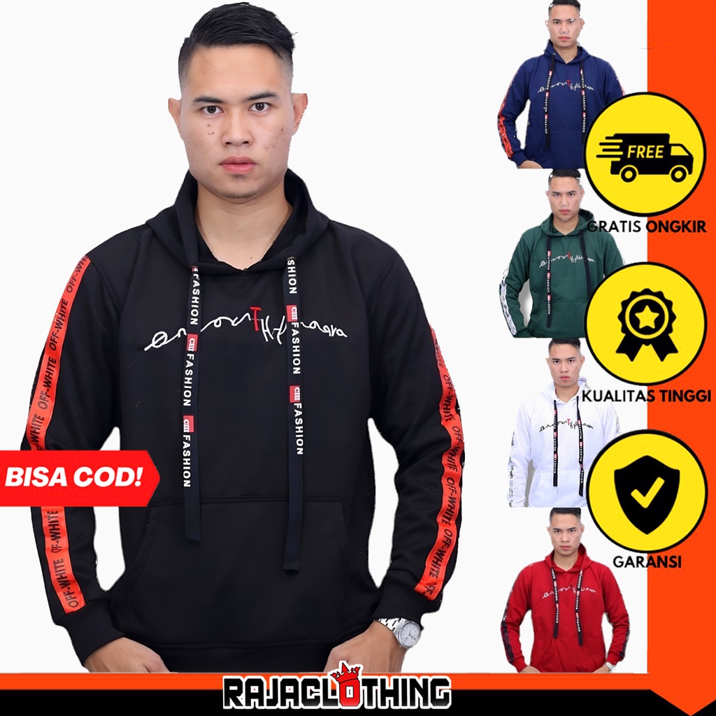 RCL - Jaket Pria Distro Hoodie Premium Terbaru Terlaris bisa COD E0Z8 Cowok Keren Bahan Adem Murah