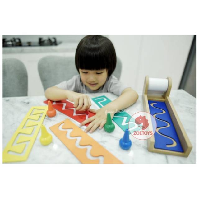 Zoetoys Maze Prewriting | Belajar Menulis | Latihan Tracing | Mainan Edukasi Anak | Magic Line