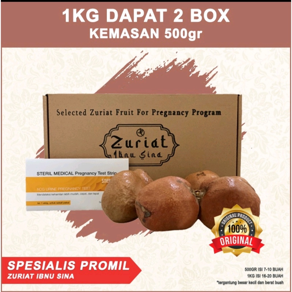 BUAH ZURIAT PROMIL BUAH ZURIAT IBNU SINA BUAH ZURIAT MESIR BUAH ZURIAT PROGRAM HAMIL