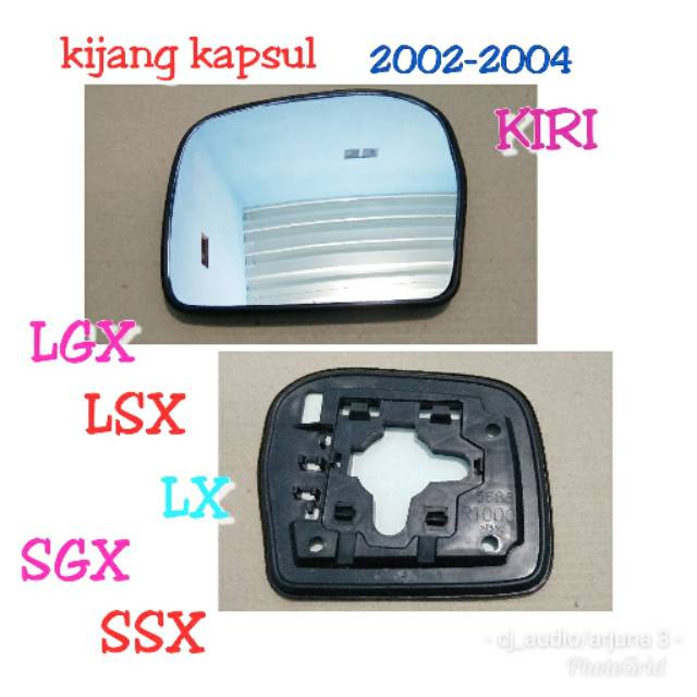 Kaca cermin mirorr spion kijang kapsul lgx sgx 2002 2003 2004