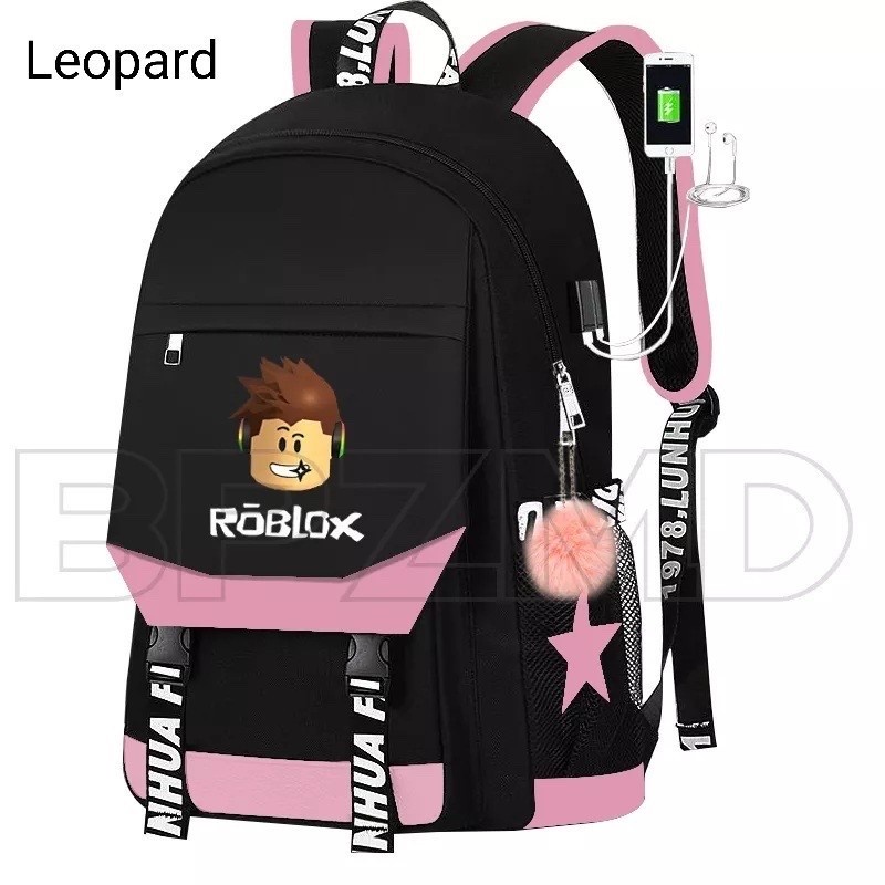 Tas Sekolah Anak Laki-Laki Perempuan Tas ransel anak tk sd paud roblox bags tas sekolah anak roblox 