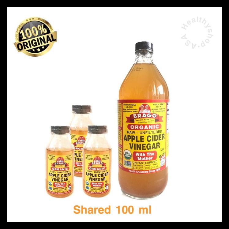 

Cuci Gudang Bragg Apple Cider Vinegar Sharing 100 Ml