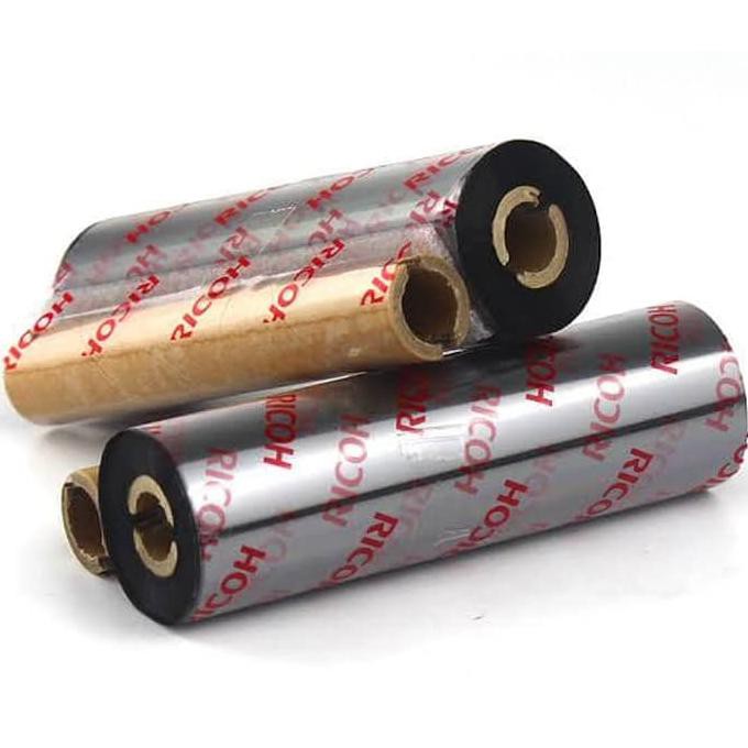 

Kualitas Terbaik] Ribbon Barcode Full Resin Ricoh 110Mm X 74M Untuk Label Silver Mate