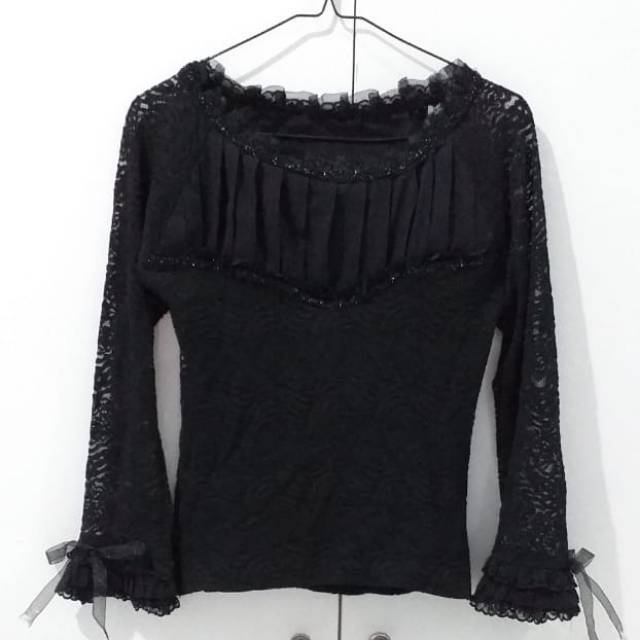 Blouse Brokat / Atasan Brokat preloved