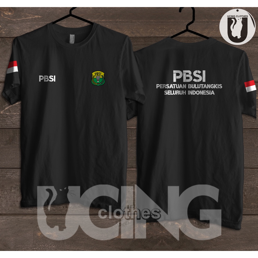 Kaos Baju PBSI Persatuan Bulutangkis Seluruh Indonesia Kaos Distro