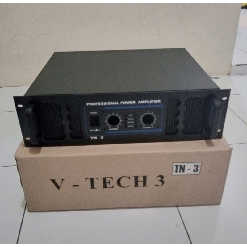 Box power ampliffier 3U TN-3 bonus knop BU 2pcs