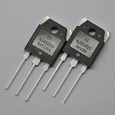 SEPASANG NJW0302G NJW0281G NJW 0302 0281