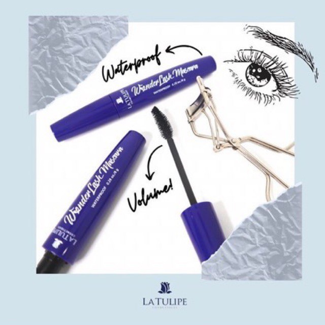 LA TULIPE Wonder Lash Mascara Waterproof 8g