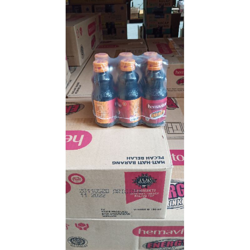 

Hemaviton energy drink minuman 1 Dus (150ml/50 botol )