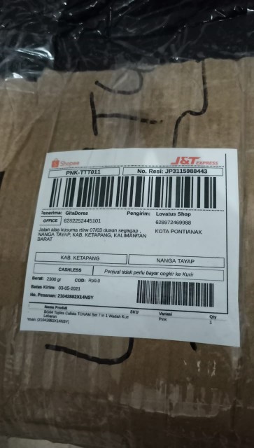 Bg04 Toples Calista Tonam Set 7 In 1 Wadah Kue Lebaran