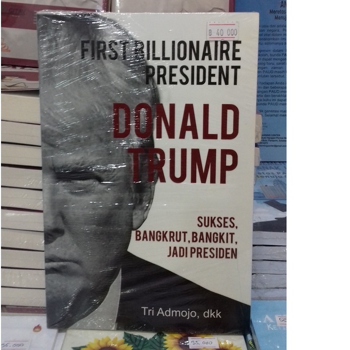 Buku First Billionaire President DONALD TRUMP