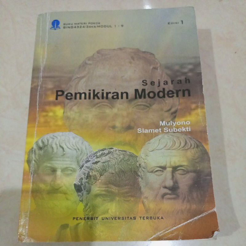 Modul UT Sastra Inggris BMP BING4324 Sejarah Pemikiran Modern edisi 1