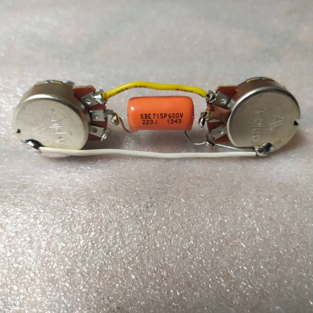 Guitar Prewiring pickup mode (HH-HSH-HSS)