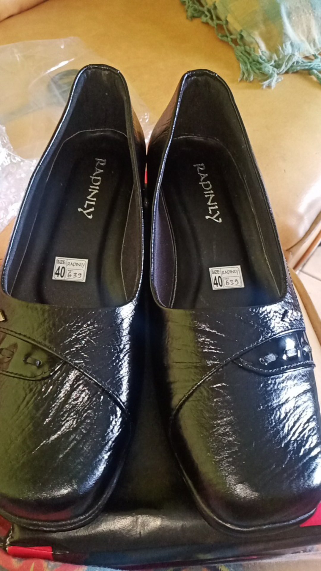 Sepatu Kerja Pantofel Wanita Kulit