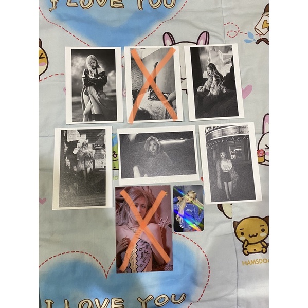 BOOKED‼️Rose postcard -R- unsealed rosé photocard withdrama blackpink pc jennie jisoo lisa
