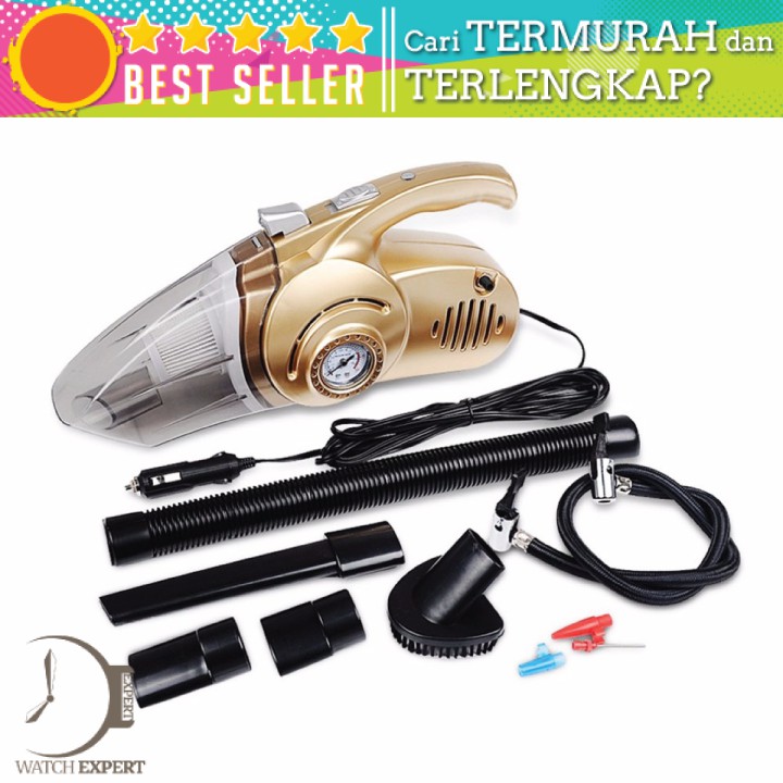 BISA COD Penyedot Debu Mobil Portable dengan Pressure Tester 120W - DIBEA WE362