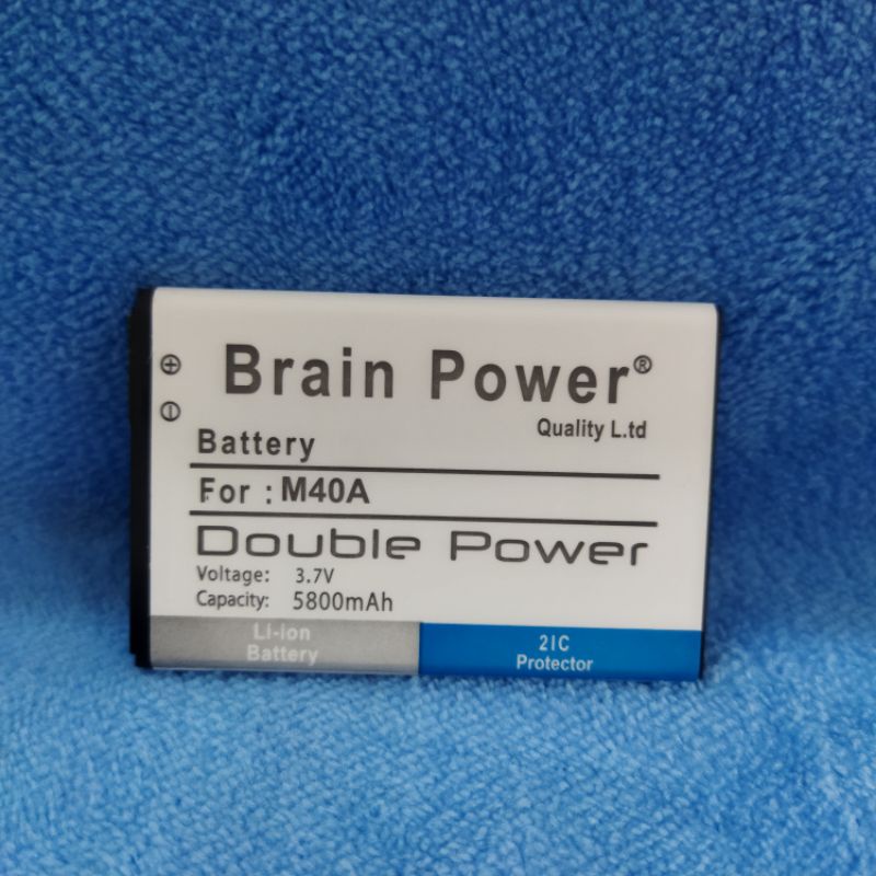 Baterai batre Evercoss M40A double power