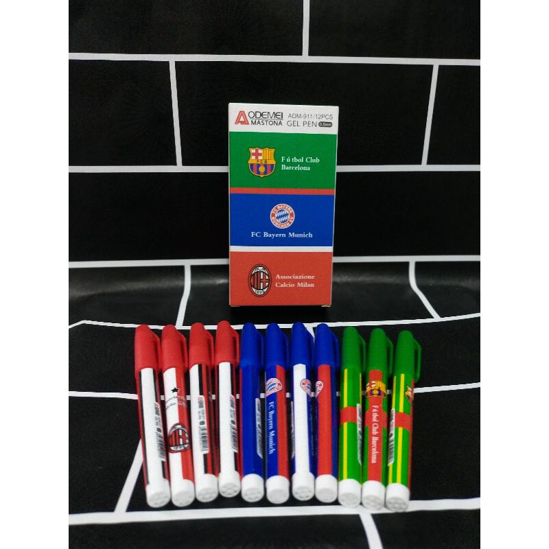 

pulpen kerakter bola aodemei adm-911 isi 12pcs