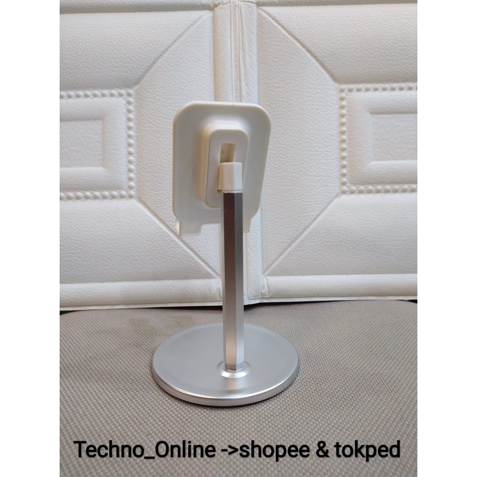 HOLDER FOLDING DESKTOP HANDPHONE STAND HP PHONE BERDIRI DI MEJA HD26 ORIGINAL BAGUS MURAH