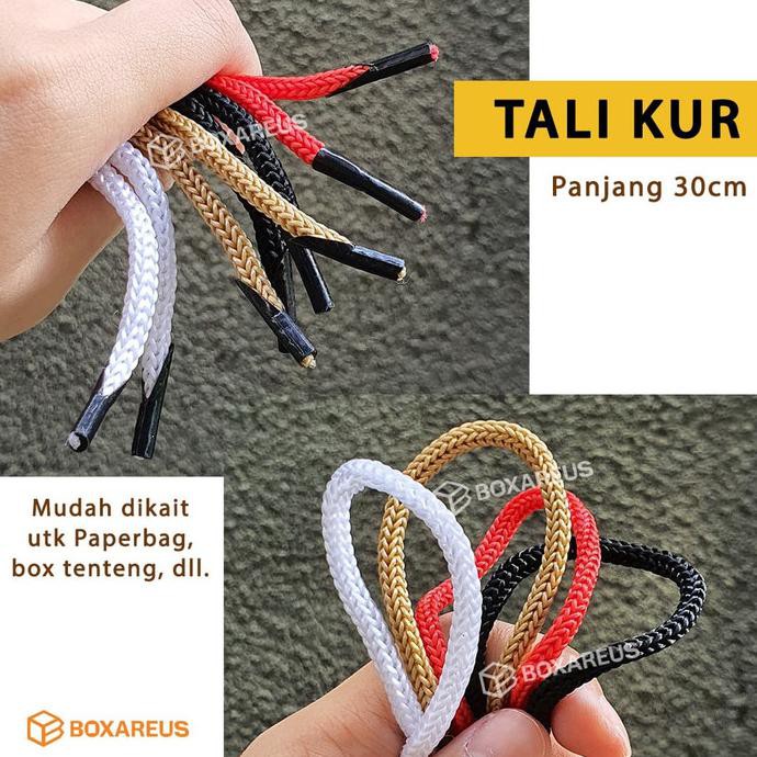 

Produk Terbaik] Tali Kur Panjang 30Cm, Tali Warna, Tali (100Pc) - Hitam