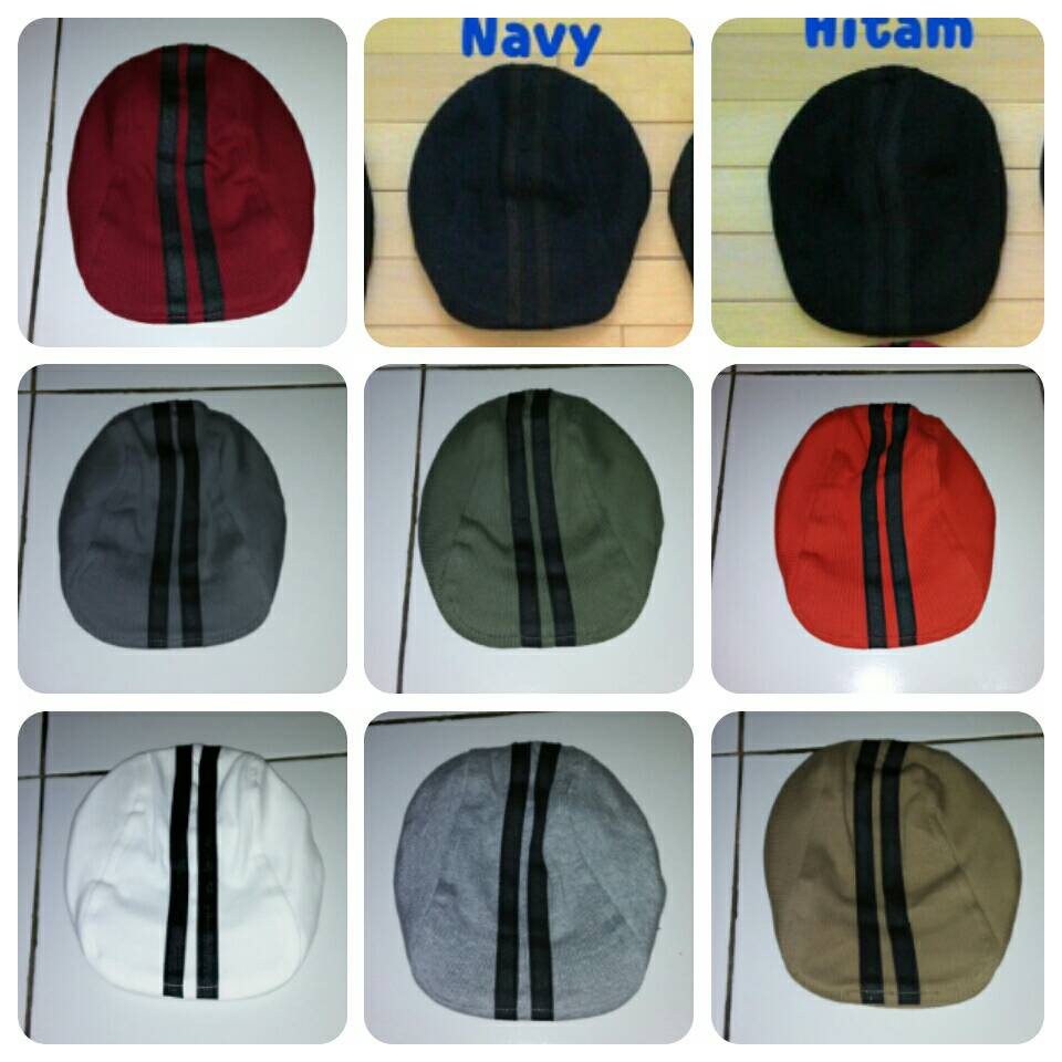 topi pet anak bayi balita / topipet flat hat lucu