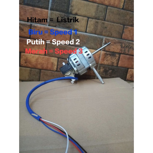 Motor Dinamo Kipas Angin 12 inch - 16 inch Merk Cosmos, Sanken, KDK. DLL