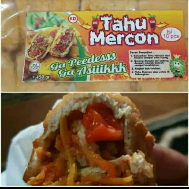 

Tahu mercon