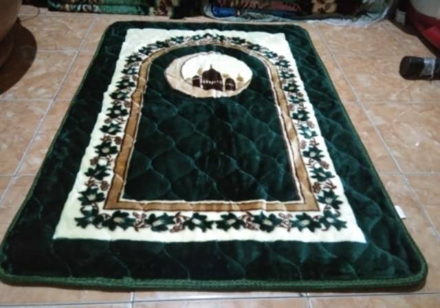 Sajadah Busa Quilting Tebal AFGHANI Premium ( Anti Alip ) Lembut &amp;  nyaman