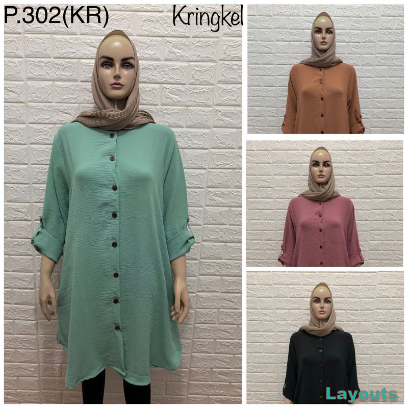 Tunik Crinkle Orzora