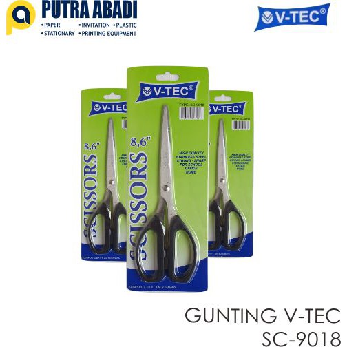 

Gunting Originial Stainless Steel 8,6inch - V-tec Scissors SC-9018