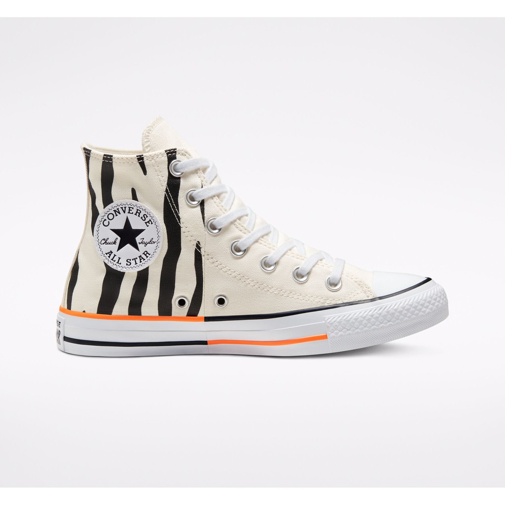 CONVERSE CHUCK TAYLOR ALL STAR TWISTED SUMMER EGRET - TOTAL ORANGE