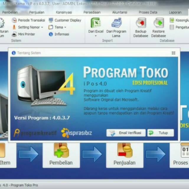 Program toko iPos 4.0.3 7 Full Unlimited