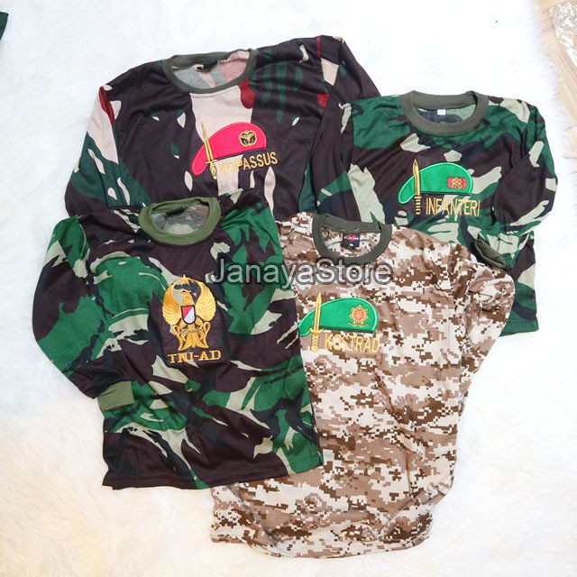 Setelan Loreng Anak TACTICAL TNI AD Piyama Loreng Anak Kaos Loreng Anak Kaos Tactical Anak