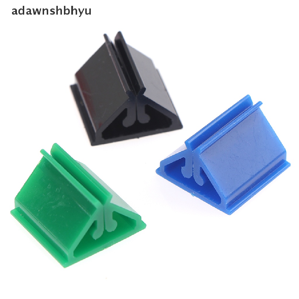 Adawnshbhyu 50PCS Game Card Stand Board Potongan Permainan Kartu Plastik Alas Berdiri