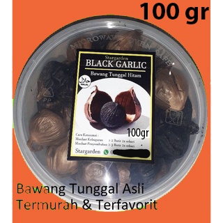 

TUNGGAL Black Garlic 100gr Bawang Putih Lanang Hitam PREMIUM