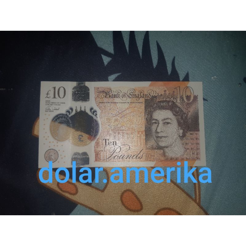 10GBP POUNDSTERILING INGGRIS BUKAN DOLLAR DOLAR AMERIKA USD SGD WON EURO RIYAL RINGGIT