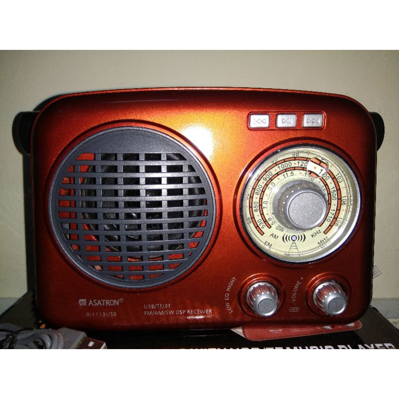 Radio FM Retro Bluetooth Asatron R 1113 USB