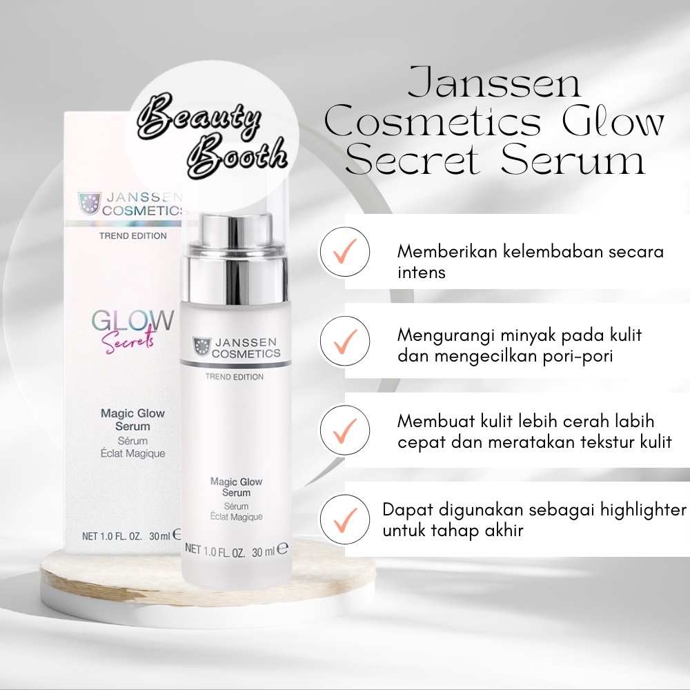 Janssen Cosmetics Glow Secret Serum 30ml Magic Glow Serum 30ml