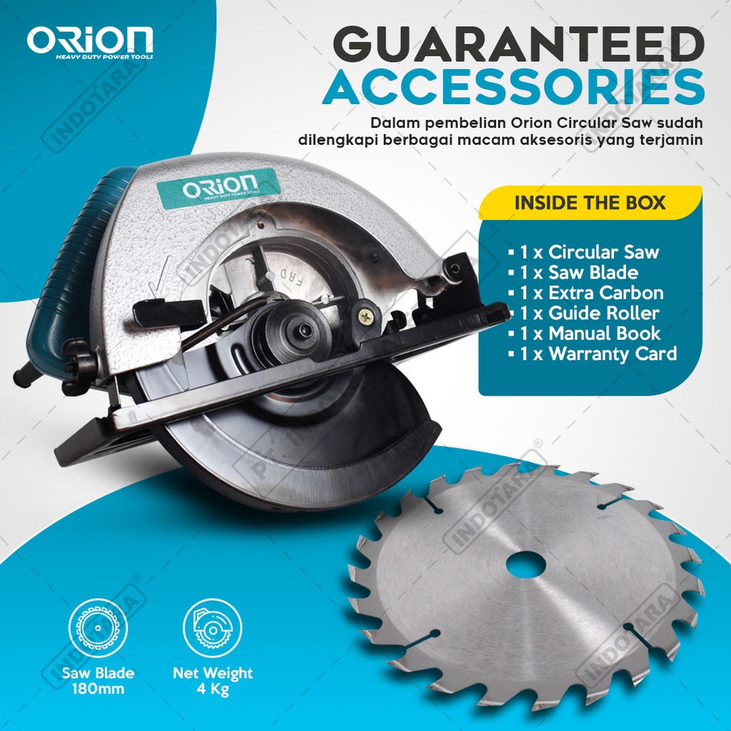 Circular Saw / Mesin Gergaji / Mesin Potong Orion CSM5800