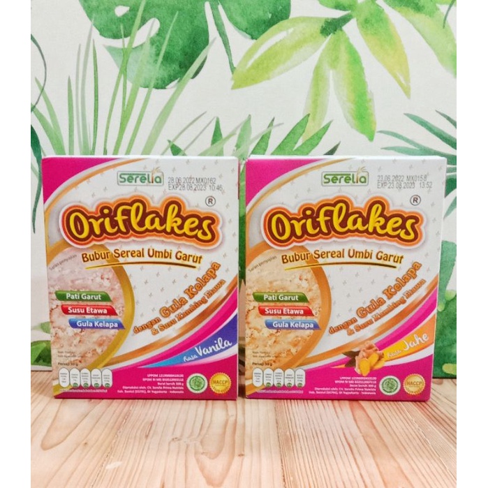 Jual Oriflakes Gastro Sereal Umbi Garut Susu Etawa Maag Dan Asam