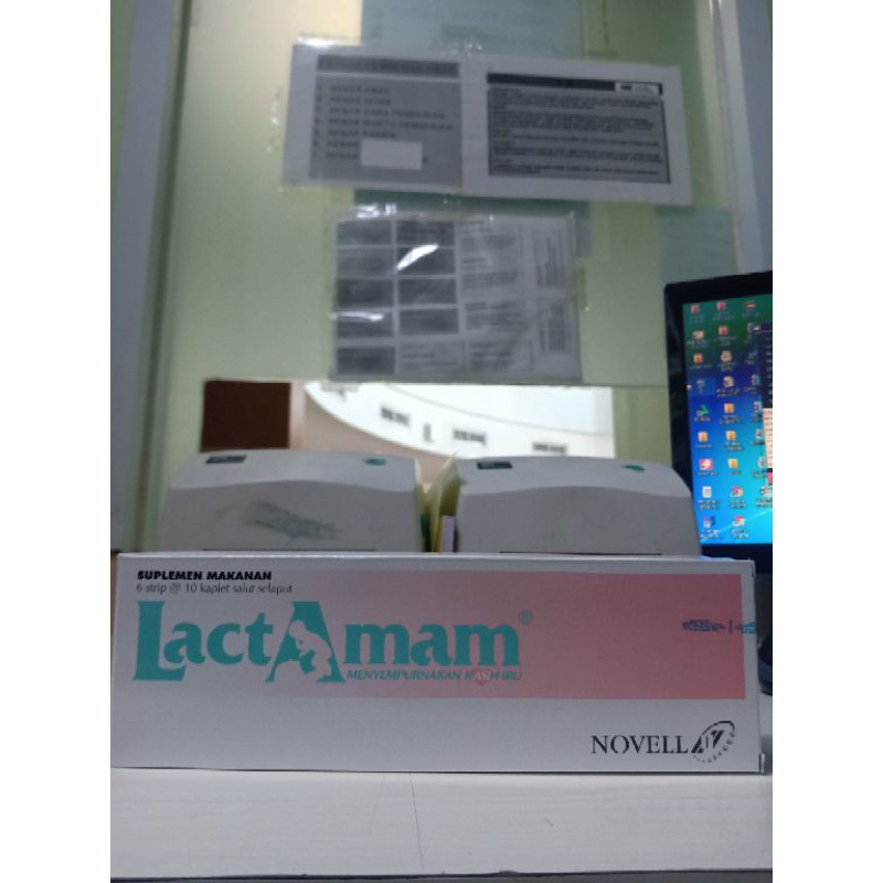 Lactamam Booster Asi (Per strip @10 tablet)