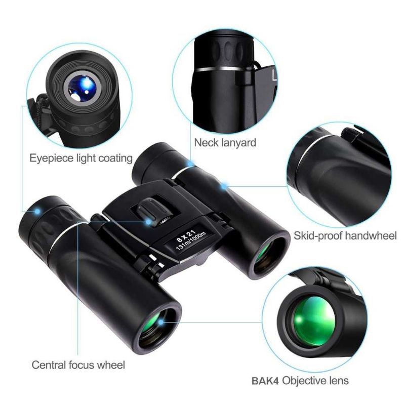 Teropong Binoculars Compact Zoom 8x21 APS-8X21