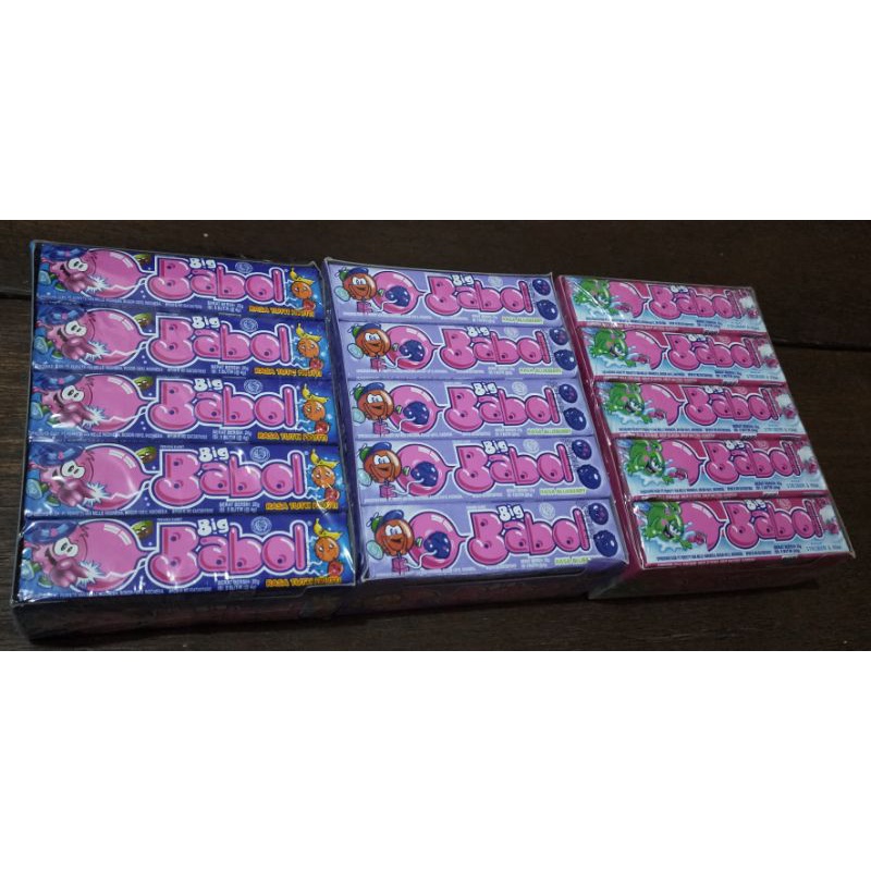 

Permen Karet Big Babol Stick 1 Box isi (20stick)