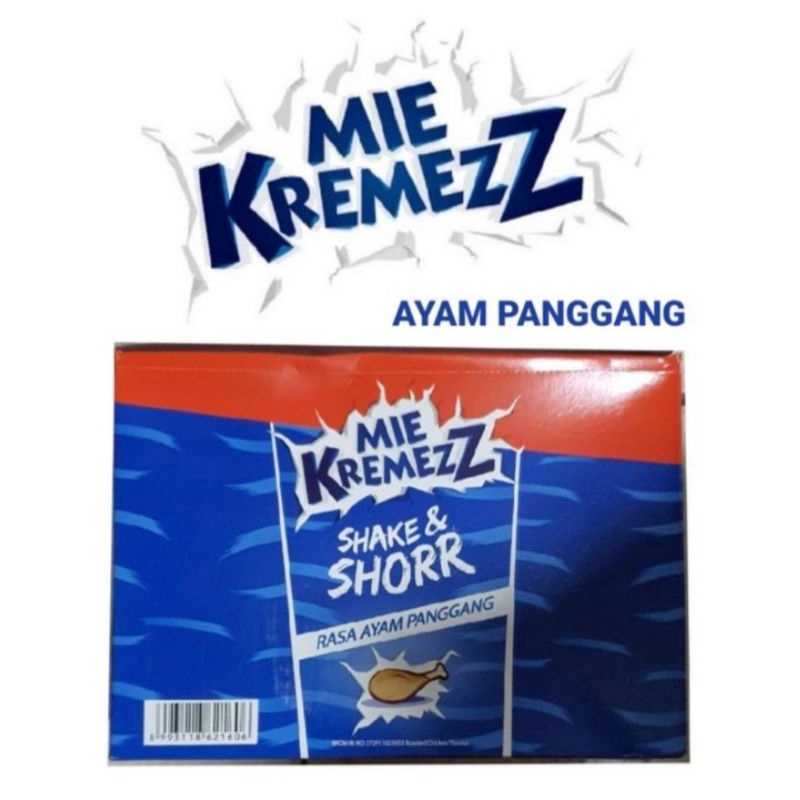 

Mie Kremez shor varian rasa 1 Bok isi 20pcs