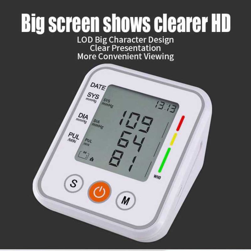Tensi Meter Digital Pengukur Tekanan Darah Tensimeter Digital