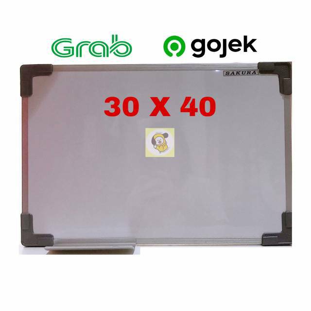 

Whiteboard gantung sakura magnet READY